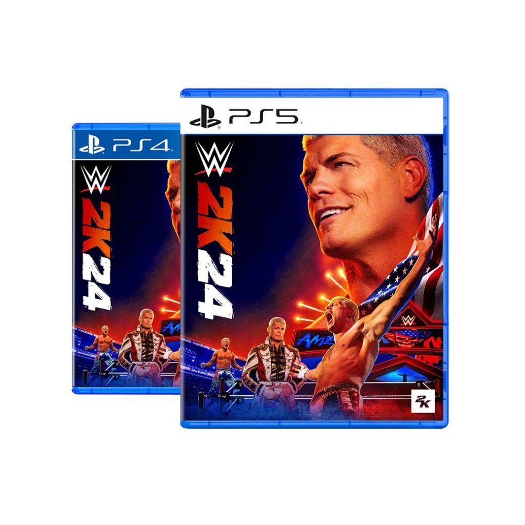✜ พร้อมส่ง PS4 / PS5 WWE 2K24 (เกม PlayStation™ 🎮) (By ClaSsIC GaME OfficialS) - ยี่ห้อ Playstation ราคา 1,190 บาท*ส่งฟรี