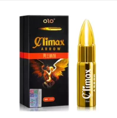 OLO CLIMAX ARROW spray สำหรับท่านชาย สเปรย์ ที่เพิ่มขึ้น ยืดเวลา Male Genital Desensitizer Spray 10 ml (1กล่อง)