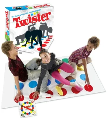 เกม Twister Games เกมจัดท่าทางวางแขนขา ตามสี TWISTER NO.6200