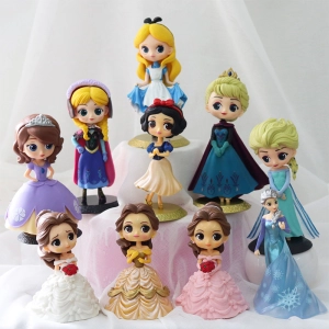 สินค้า โมเดลเจ้าหญิงดิสนีย์ สำหรับตกแต่งเค้ก ราคาถูก ตุ๊กตาเจ้าหญิง โมเดล ของเล่น การ์ตูน โมเดลการ์ตูน เอลซ่า Disney Elsa DD1/DPVC2