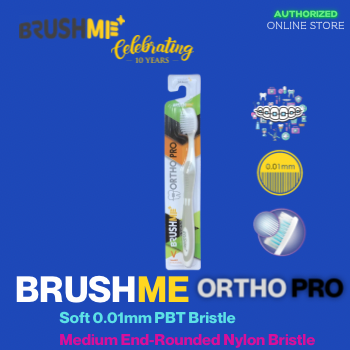 แปรงสีฟันบลัชมี รุ่น Ortho Pro(แปรงสีฟัน,แปรงจัดฟัน,Brushme,Toothbrush)