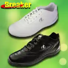 ภาพขนาดย่อสินค้าBreaker รองเท้านักเรียนผ้าใบสีขาว ผ้าใบสีดำ รองเท้านักเรียนพละ รองเท้านักเรียนผ้าใบชาย รุ่น BK-30