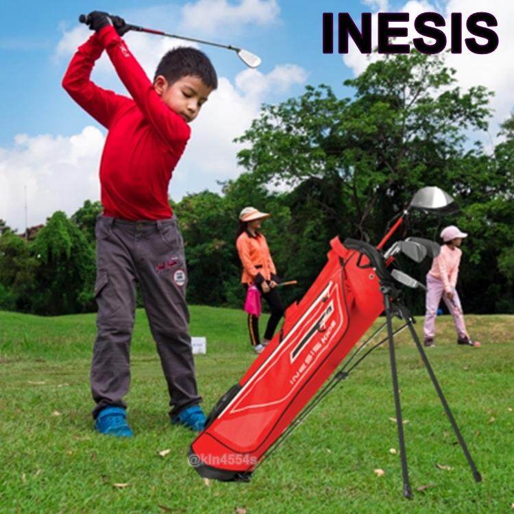 ไม้กอล์ฟเด็ก ไม้กอล์ฟ  ชุดกอล์ฟสำหรับเด็กอายุ 8-10 ปีที่ ถนัดขวา INESIS ของแท้