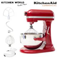 KitchenAid USA 5KSM60SPXTER 6Qt Coyote Bowl-Lift Stand Mixer Empire Red 375W / ขนาด 6 ครอทซ์
