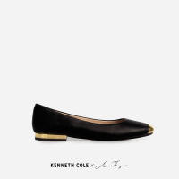 KENNETH COLE x ANNE THONGPRASOM รองเท้าส้นแบนผู้หญิง รุ่น ASTAIRE FLATS JET BLACK สีดำ ( FLT - KF14077LE-001 )