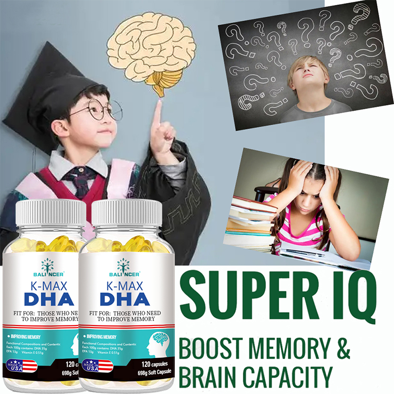 อาหารเสริมบำรุงสมองดีเอชเอ - ช่วยเพิ่มความจำ สมาธิ และการรับรู้ พร้อมทั้งส่งเสริมสุขภาพสมองและดวงตา