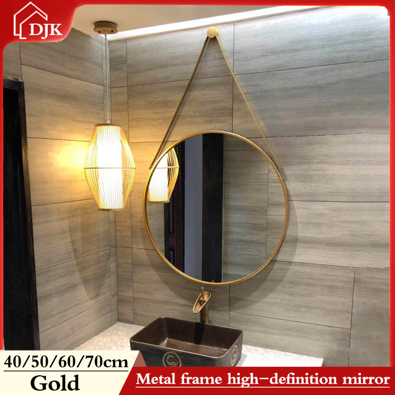 Nordic Bathroom Mirror Hotel Bathroom Corridor Wall Mount Mirror Frame Bathroom Vanity Mirror Bathroom Decorative Mirror Wall ราคา 997 บาท*ส่งฟรี