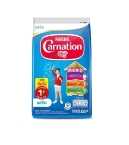 สินค้า CARNATION นมผง คาร์เนชัน 1+ สมาร์ท โก 1400 กรัม