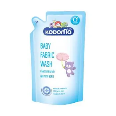 KODOMO น้ำยาซักผ้าเด็ก โคโดโม New Born สำหรับเด็กแรกเกิด 600ml (ชนิดถุงเติม)