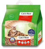 Cats Best Cat Litter Original - แคทเบสท์ ทรายแมว ออริจินอล ทำจากไม้สน นำเข้าจากประเทศเยอรมนี (5-40L)