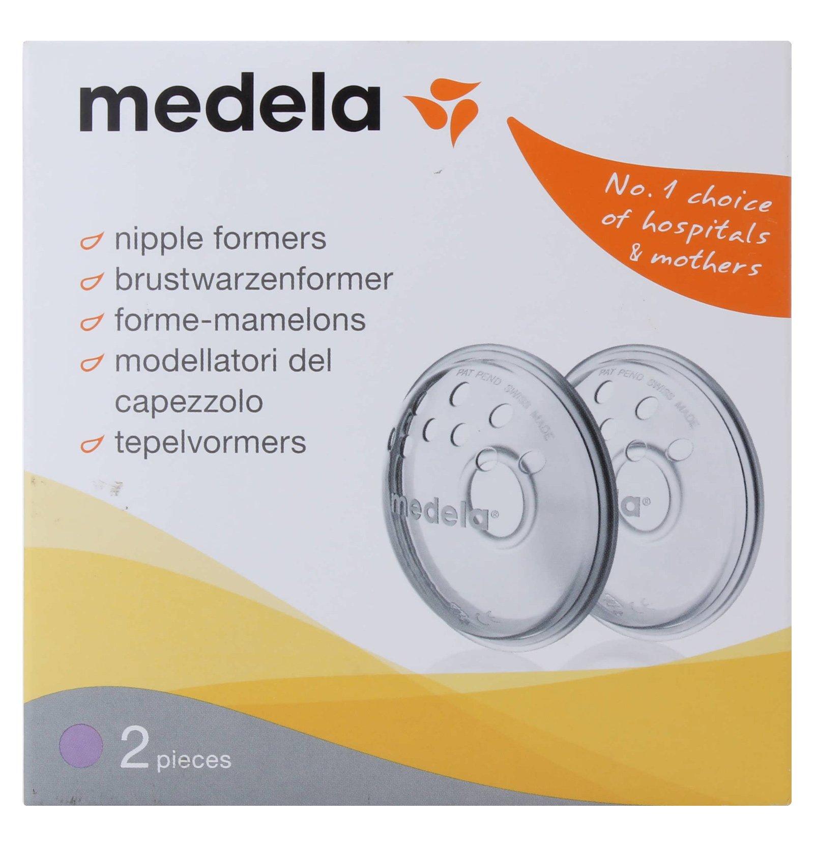 MEDELA (เมเดล่า) Medela Soft Shell/Nipple Former ฝาครอบบริหารหัวนมบอด ผลิตจาก Silicone อ่อนนิ่มใส่สบาย