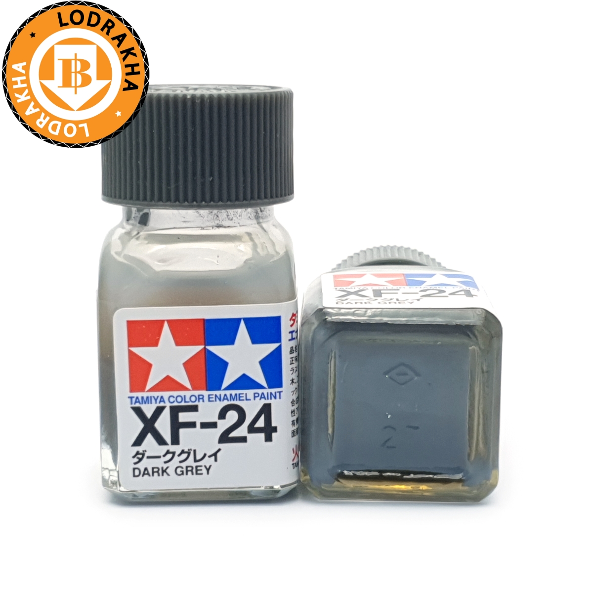 สีเทาเข้มด้านสูตรน้ำมัน Tamiya Enamel XF24 Dark Grey 10ml