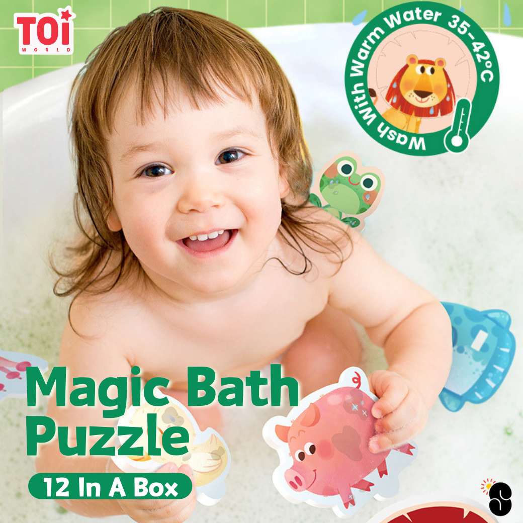 TOi ของเล่นสำหรับอาบน้ำ Magic Bath Puzzle, Educational Toys for Kids ราคา 325 บาท*ส่งฟรี