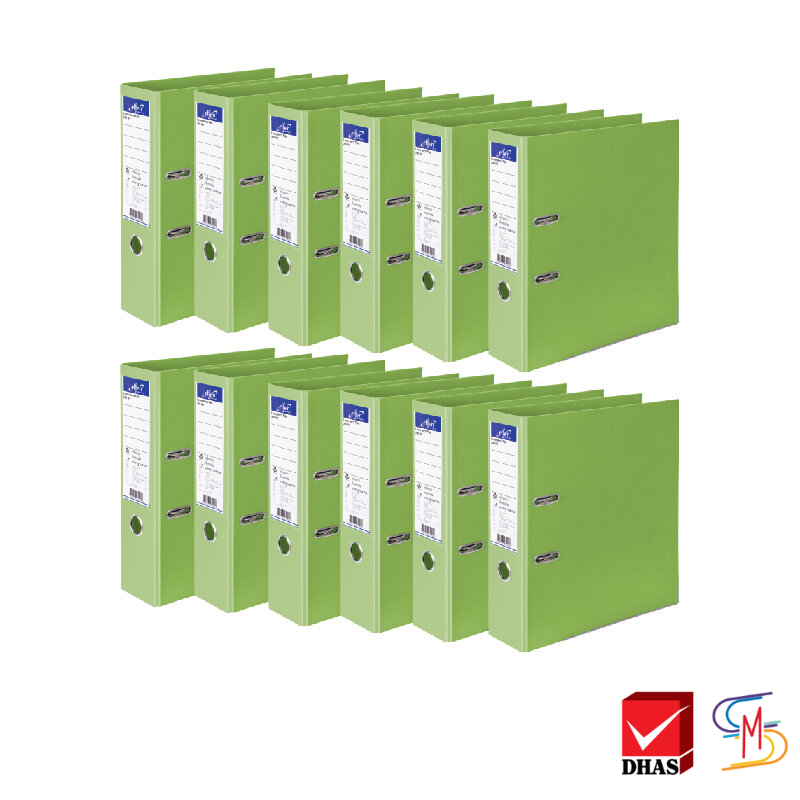 (แพ็ค12ชิ้น) Elfen เอลเฟ่น แฟ้ม แฟ้มสันกว้าง แฟ้มใส่เอกสาร ขนาด A4 รุ่น 200A4