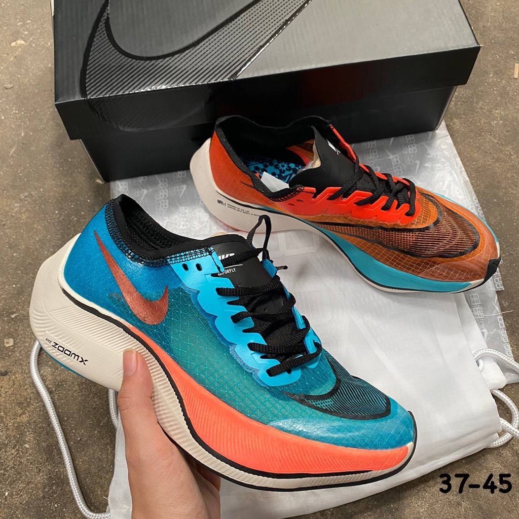 ?SALE 40% รองเท้าวิ่งNlke ZoomX Vaporfly NEXT% sz: 36-45 [กล่องดำ+ ถุงผ้า+มีใบ certificate] รองเท้าวิ่ง รองเท้าออกกำลังกาย รองเท้าวิ่งมาราธอน