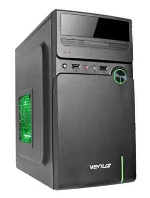 VENUZ micro ATX Computer Case K1 – Black/Red (by Pansonics)
