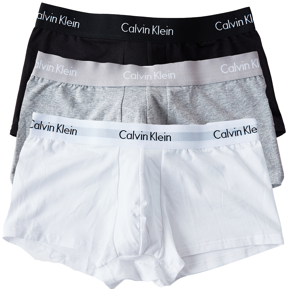 ซื้อ1แถม1 กางเกงใน Calvin Klein (กล่อง 3ตัว) Underwear Men กางเกงใน กางเกงในผู้ชาย กกนชาย กางเกงในแบรนด์แท้ 100% เนื้อผ้าฝ้ายระบายอากาศดี พร้อมส่ง