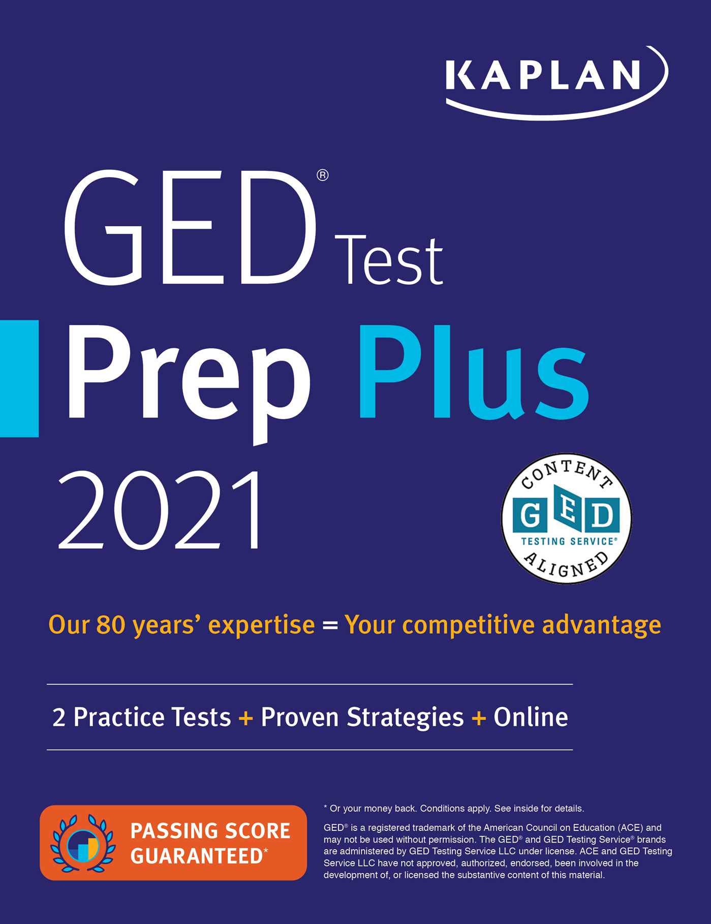 ล่าสุด GED Test Prep Plus 2021: 2 Practice Tests + Proven Strategies + Online (Kaplan Test Prep)