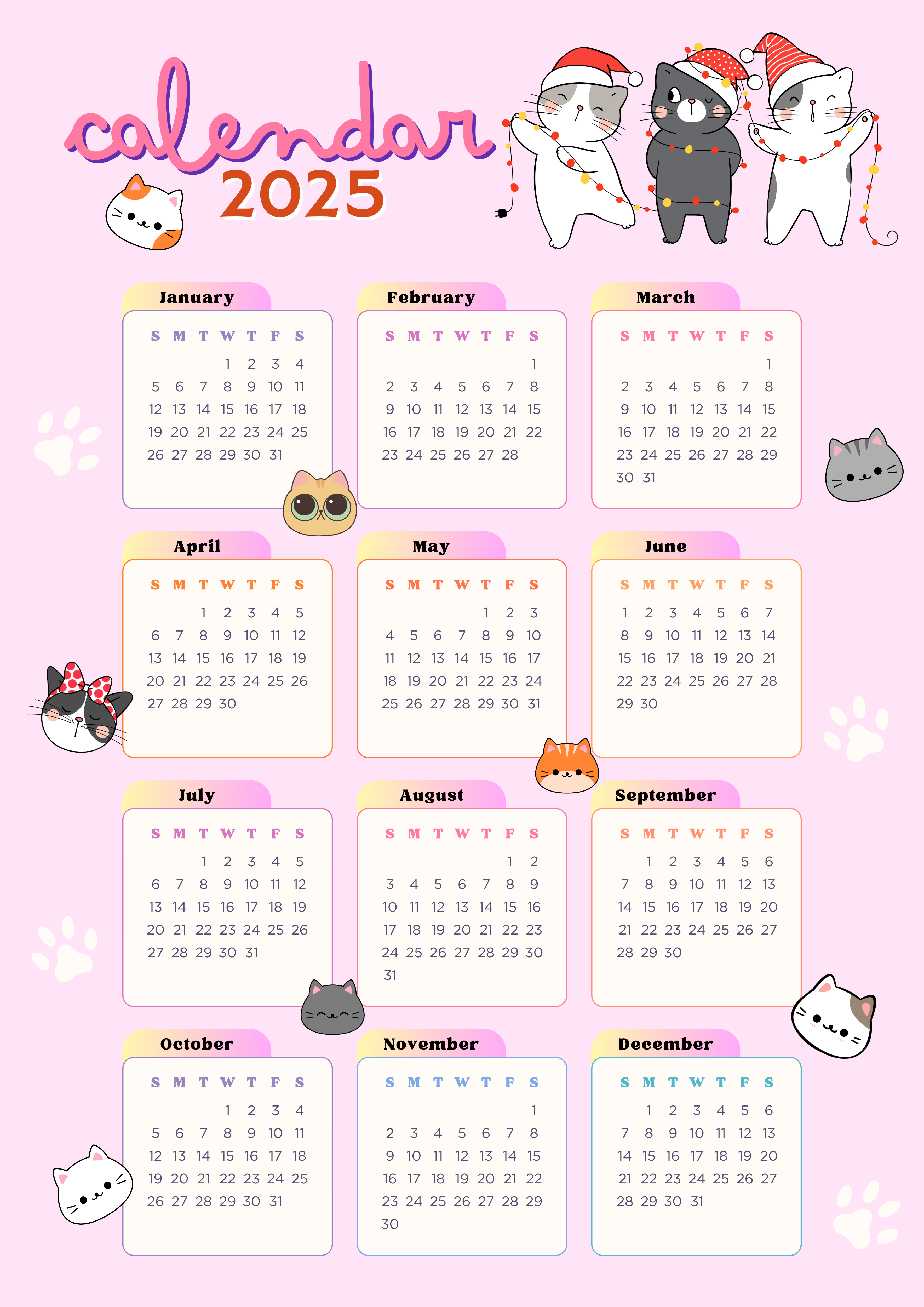 ปฏิทินปี 2568