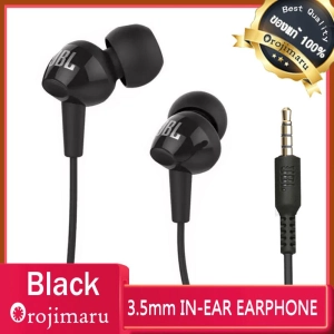 ภาพหน้าปกสินค้าBEST หูฟังมือถือ เบสหนัก 3.5MM STEREO ROCK BASS IN-EAR EARPHONE HANDSFREE HEADPHONE (สีดำ) ที่เกี่ยวข้อง