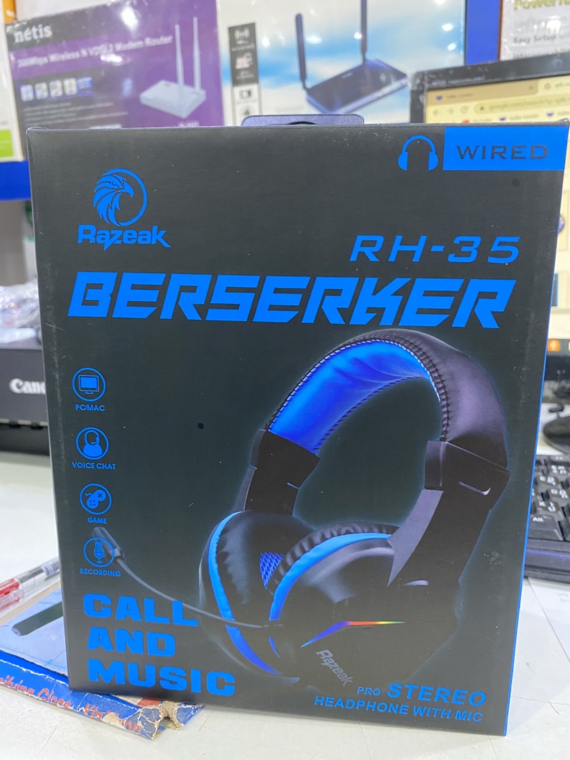 Auriculares Gamer Razeak RH-10 — Market