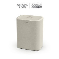 Joseph Joseph ตะกร้าผ้า 2 ช่อง สำหรับแยกประเภทผ้าหรือสีผ้า รุ่น Tota สี Ecru ความจุ 90L N50020