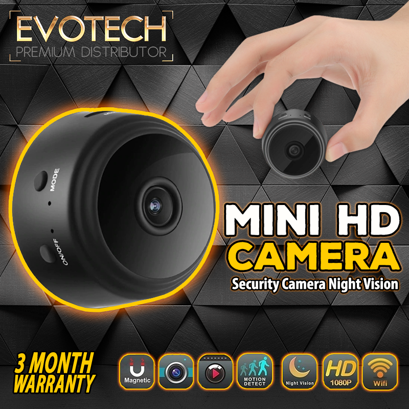 MINI HD Camera กล้องสายลับ ขนาดเล็ก พกพาสะดวก ถ่ายวิดีโอ Full HD 1080P มีไมค์และแบตในตัว