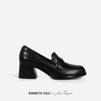 KENNETH COLE x ANNE THONGPRASOM รองเท้าส้นสูงผู้หญิงรุ่น ALINA LOAFER Jet Black สีดำ ( HEL - KF45208LE-001 )