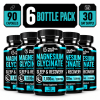 Magnesium Glycinate แมกนีเซียม ไกลซิเนต 1500 มก. ผสมมะรุม – ให้แมกนีเซียมธาตุ 200 มก. – 90 แคปซูล (สำหรับ 30 วัน) – สำหรับรับประทานเป็นประจำทุกวัน