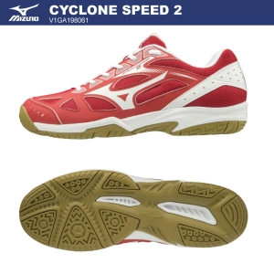 สินค้า [ลิขสิทธิ์แท้] Mizuno Volleyball Cyclone Speed 2 [U] NEA รองเท้าวอลเลย์บอล มิตซูโน่ ได้ทั้งชายหญิง