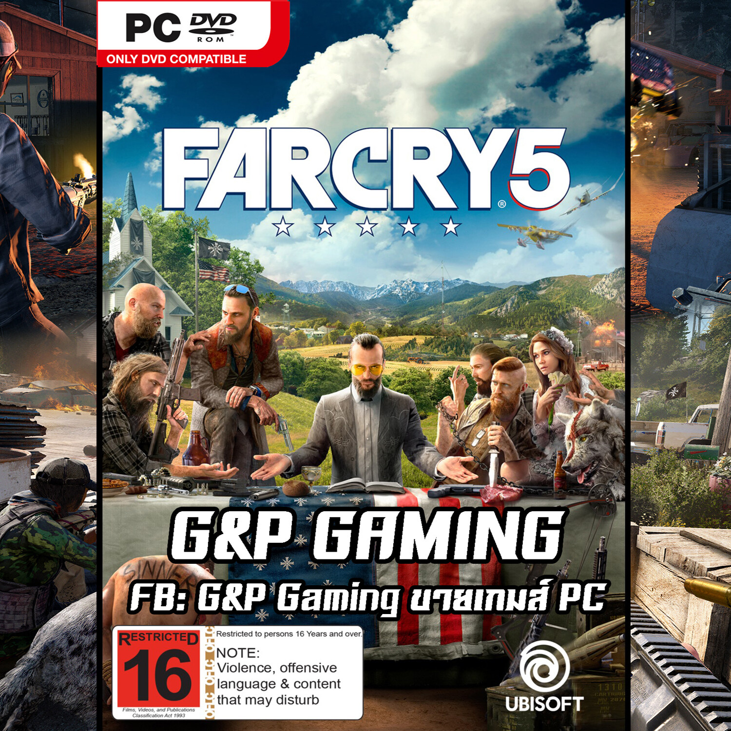[PC GAME] แผ่นเกมส์ Far Cry 5 Gold Edition PC