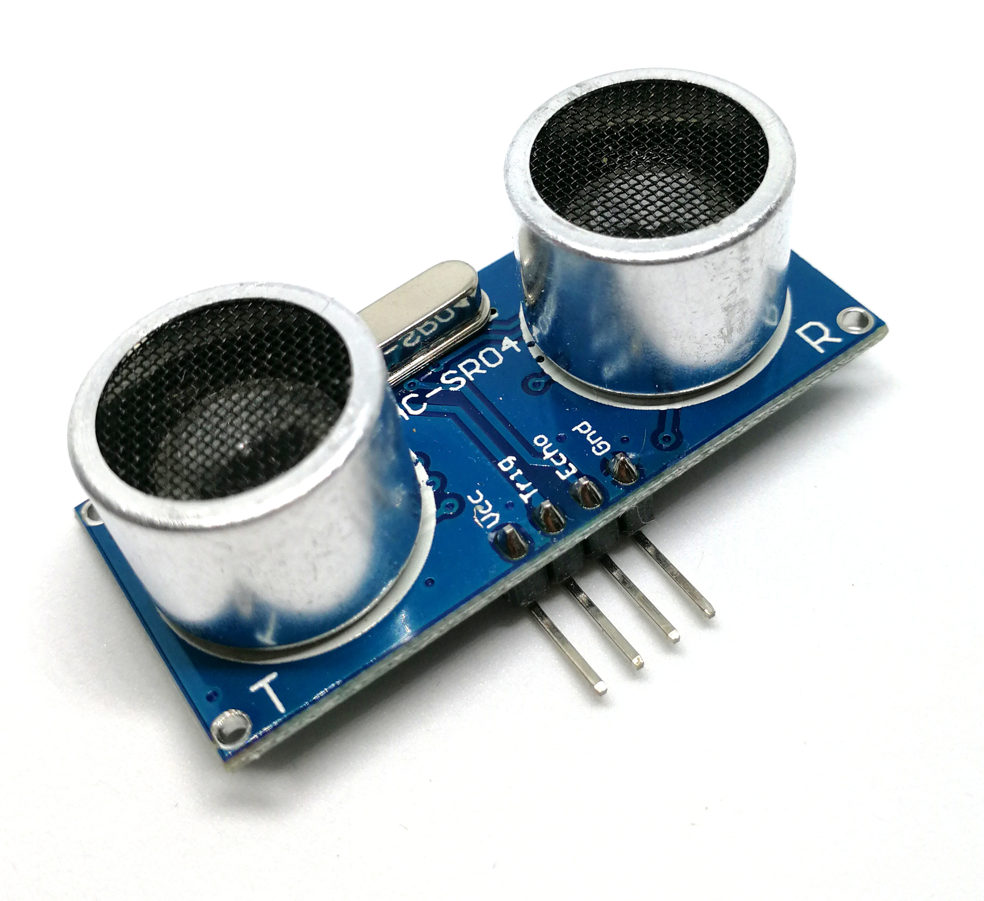 เซนเซอร์  HC-SR04 Ultrasonic Sensor Distance Measuring Module โมดูลวัดระยะทาง Ultrasonic Module Distance Measuring Transducer Sensor