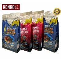 อาหารปลาทอง เคนโค (ชนิดเม็ดลอยและชนิดเม็ดจม)  KENKO GOLDFISH NUTRITION (FLOATING AND SINKING TYPE) ขนาด 300 กรัม x ชนิดละ 2 แพค