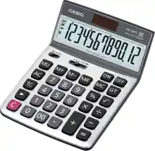 ภาพขนาดย่อสินค้าCasio Calculator เครื่องคิดเลข คาสิโอ รุ่น DX-120ST แบบปรับหน้าจอได้ 12 หลัก สีเงิน