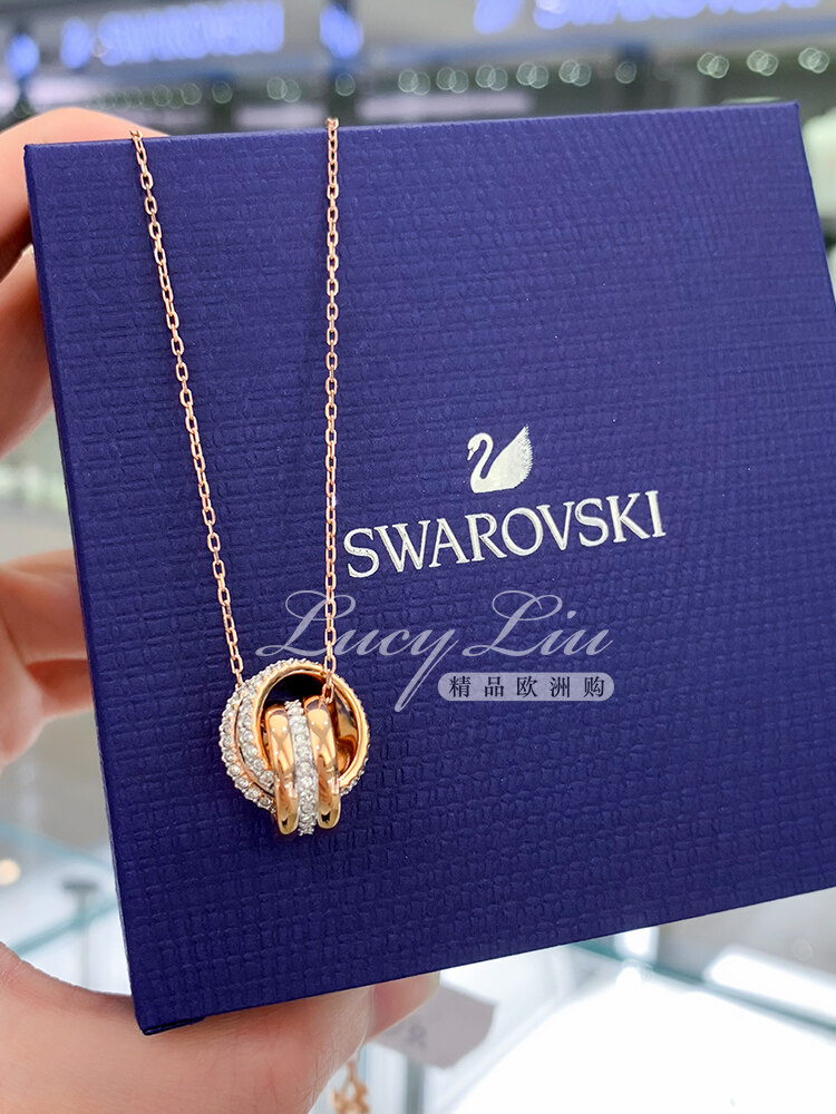 【SALE】?พร้อมส่ง?Swarovskiแท้ สร้อยคอ swarovski swarovski FURTHER necklace สวาล๊อฟกี swarovski สร้อยคอแท้ สวารอฟส ของแท้ 100% ของขวัญสำหรับคนพิเศษ
