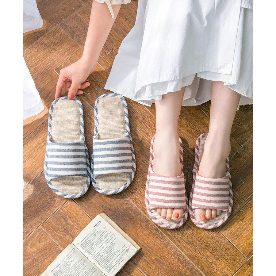 Crane Dance Peach Kimono, Slipper & Eyemask Set