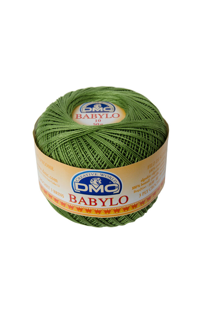 DMC BABYLON ไหมถักเสื้อ ถักหูกระเป๋า made in eu (ราคาต่อม้วน)