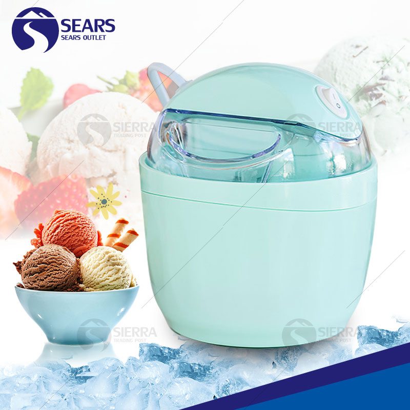 Sears 500ML เครื่องทำไอศกรีม 7.5W เครื่องทำไอศครีม ไอศครีมโฮมเมด ไอศครีมทำเอง เครื่องทำไอติม ทำไอศครีมจากผลไม้เเท้ๆได้ No Noise Portable Ice Cream Makers HOT