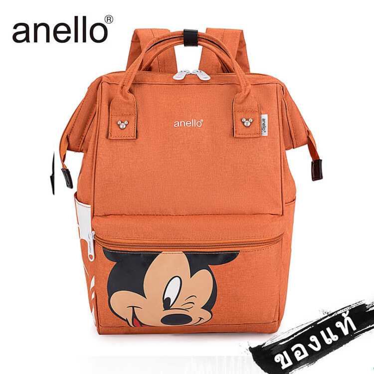 พร้อมส่ง‼️ กระเป๋า Anello Mickey ใบใหญ่ มี 5 / กระเป๋า Anello Đisnēy 2019 Polyester Canvas Backpack Limited