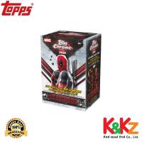 2025 Topps Chrome® Deadpool - Value Box /  2025 ท็อปส์ โครม เดดพูล แวลูบ็อกซ์ [ยกล่อง 7 แพ็ค]
