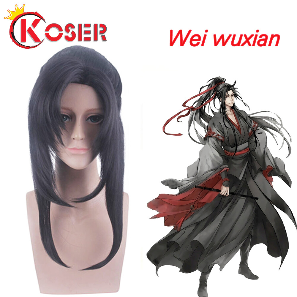 [COSER KING Store] Mo Dao Zu Shi Cosplay วิกผม Grandmaster of Demonic Cultivation Wig Wei Wuxian Weiwuxian Cosplay Ancient Black ปรมาจารย์ ลัทธิ มาร Wig xiao zhan wang yibo ปรมาจารย์ลัทธิมาร หวังอี้ป๋อ the untamed