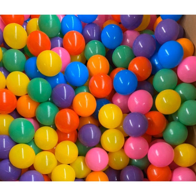 Lookmee Shop ลูกบอลพลาสติกหลากสี ปลอดสารพิษ สำหรับเด็ก