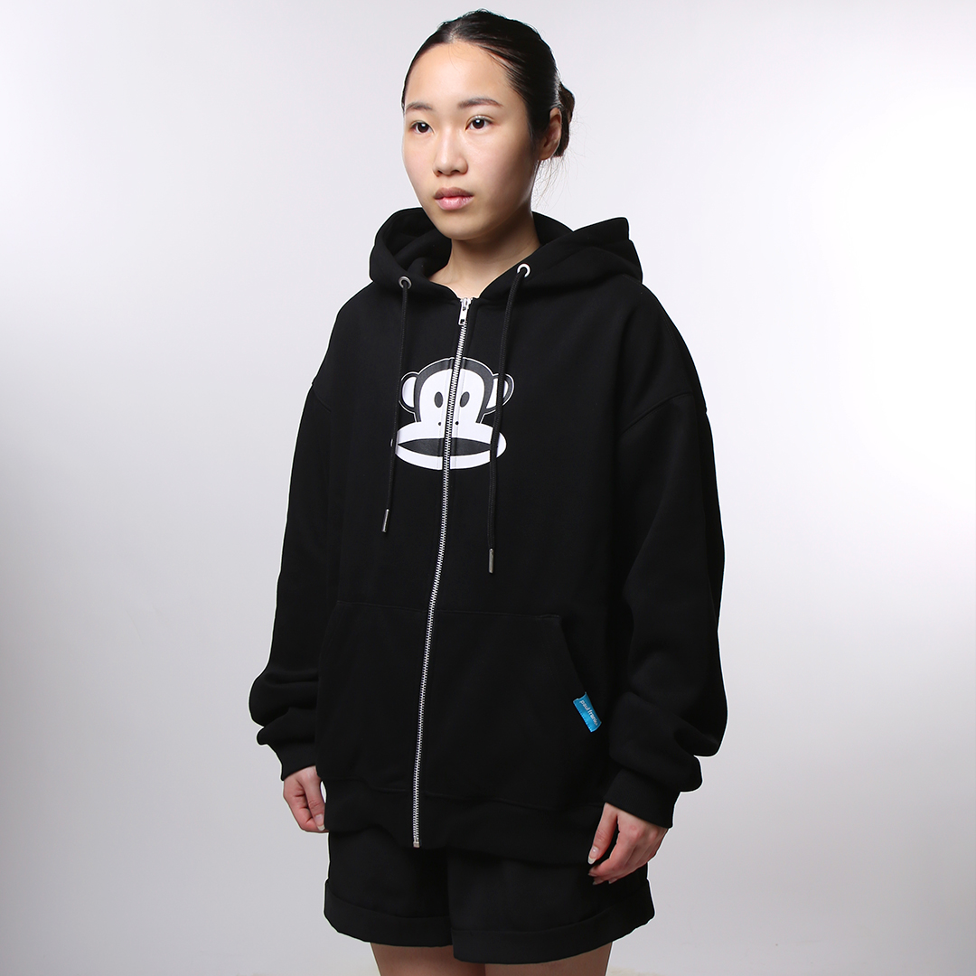 PAUL FRANK เสื้อฮู้ด BASIC JULIUS BLACK ON BLACK ZIP HOOD ราคา 2,471 บาท*ส่งฟรี