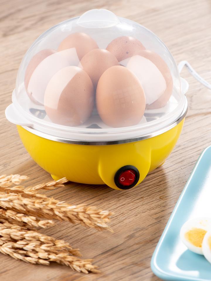 หม้อต้มไข่รูปไก่ สามารถต้มไข่ได้ครั้งละ 7 ฟอง กำลังไฟฟ้า 300W