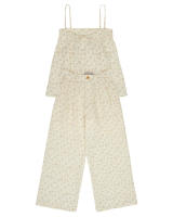 SLYQ MADE 🌼 DANDELION BOW BACK SINGLET & PANTS SET ชุดเซ็ตเสื้อสายเดี่ยวผูกหลังและกางเกงขายาวลายดอกไม้