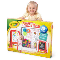 Crayola Creative Fun Double Easel เครโยล่า ชุดขาตั้งกระดานวาดภาพสร้างงานศิลปะ  NT5091-01