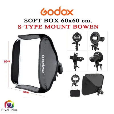 GODOX S-TYPE MOUNT BOWEN SOFT BOX ขนาด 60x60cm.