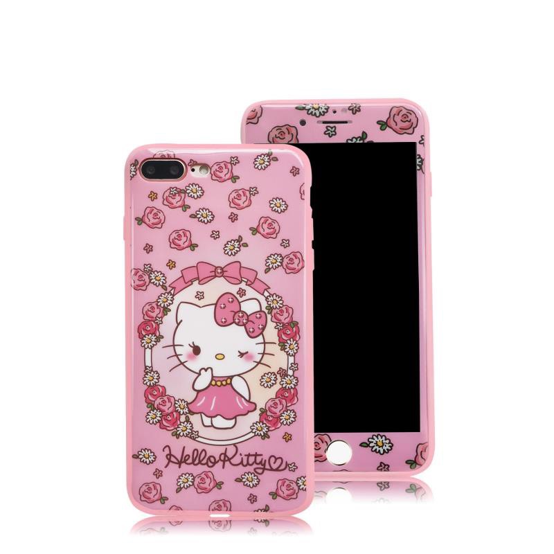 Case OPPO เคสนิ่ม+ฟิลม์กระจกลายการ์ตูน รุ่น A31,A5S,A3S,A37,A9(2020),F7,F9