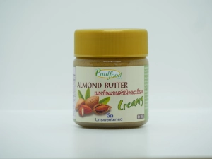 สินค้า Almond Butter - Unsweetened and Creamy  - 185g (เนยอัลมอนด์ละเอียดจืด 185ก.-ขวด)
