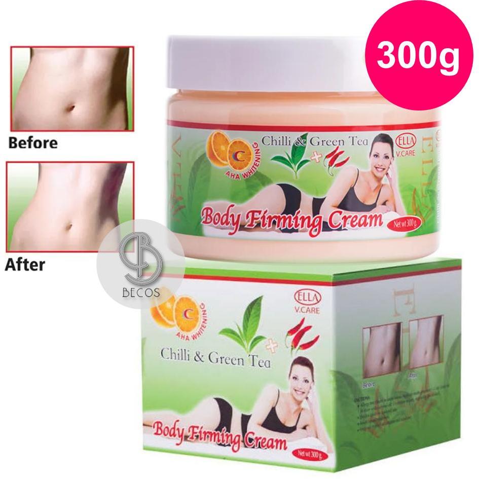 ELLA V.CARE BODY FIRMING CREAM 300g ครีมนวดไขมันแบบร้อน ปัญหาต้นขา/ต้นแขนไม่กระชับ